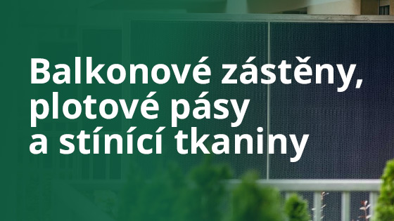 Balkonové zástěny, plotové pásy a stínící tkaniny – jak vybrat a nainstalovat?