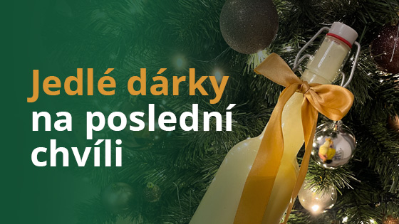 4 jedlé dárky, které zvládnete i na poslední chvíli