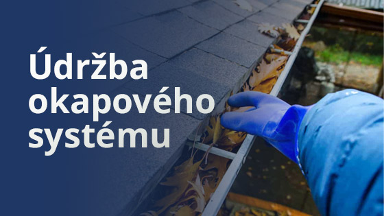 Jak na údržbu okapového systému
