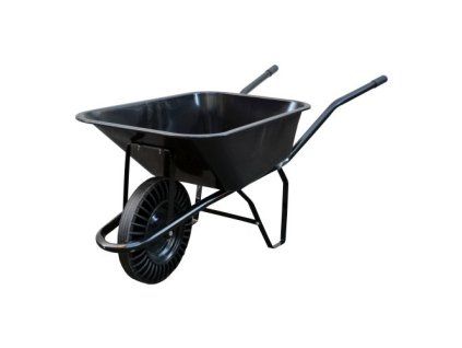 Zahradní / stavební kolečko 80l, plná pryž