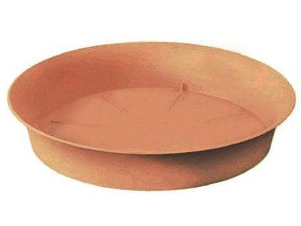 Miska pod kvetinac Plastica 13 cm, terakota