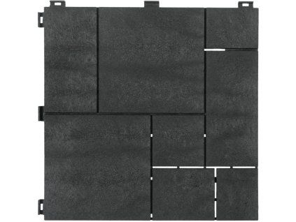 antracite stone mosaic