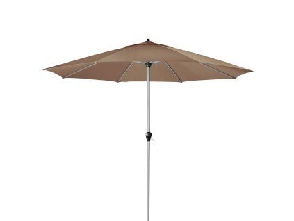 Středový slunečník s klikou Doppler ACTIVE KURBEL 380 cm, hnědá