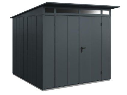 3507704 1 zahradni domek hormann modern 2 pultova strecha dvoukridle dvere