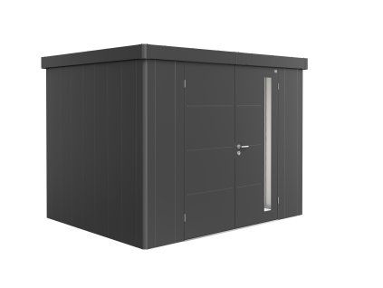 3509179 10 zahradni domek neo 2c tmave seda dvoukridle dvere