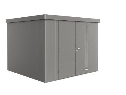 3509362 9 zahradni domek neo 3c sedy kremen dvoukridle dvere