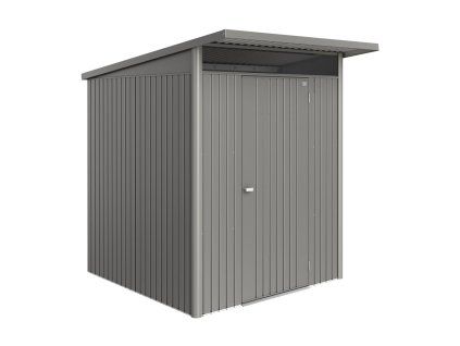 3516246 zahradni domek avantgarde eco a1 sedy kremen metaliza jednokridle dvere