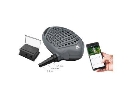 Heissner chytré filtrační a potůčkové čerpadlo regulovatelné 14 300 l/h, 20-120 W, až na 68 m³ P15300E-00