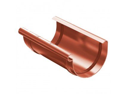 Plastová spojka žlabu Gutta Aqua 150 mm, cihlově červená