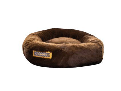 CROCODOG pelíšek pro psy a kočky - ortopedický - CHOCO BROWN