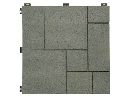 gumova dlazdice stone mosaic 30 x 30 cm zelena