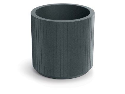 Květináč CORO ROUND 40 cm, grafit