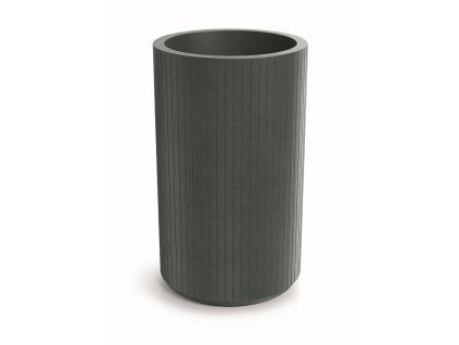 Květináč CORO ROUND HIGH 48 cm, grafit