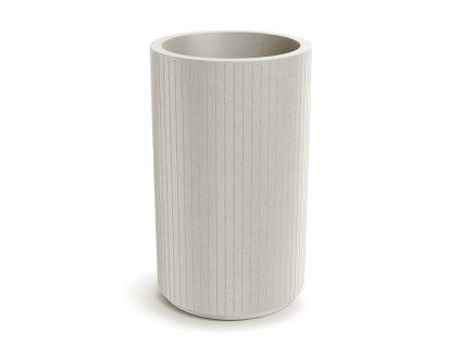 Květináč CORO ROUND HIGH 48 cm, písková