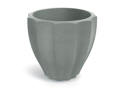 Květináč RONA ROUNDE 60 cm, betonová šedá