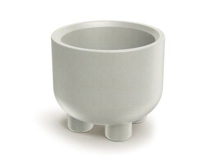 Květináč s nožiškami MOLTA ROUND 60 cm, písková