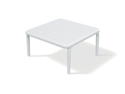 Konferenční stůl BRENE 80 x 80 x 41 cm, bílá