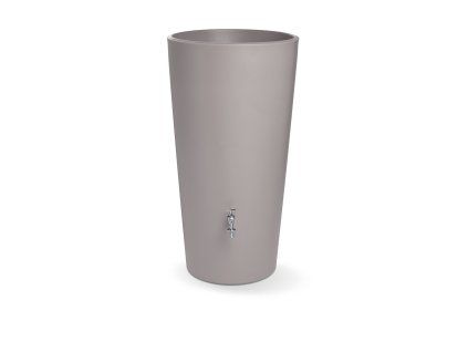 Sud na dešťovou vodu RAINBOWL FLOWER 150 l, mocca