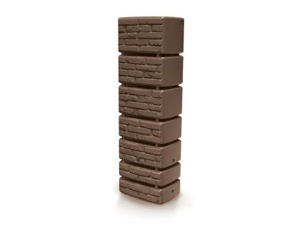 Sud na dešťovou vodu TOWER BRICK 350 l, rustikální cihlová
