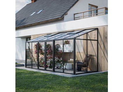 ARKEN Portico 1,6 x 3,9 m, výška 268 cm, sklo 4 mm - hlavni fotka