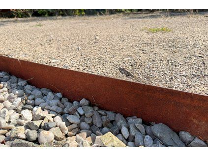 Zahradní obrubník Corgarden MODO 1022 92 x 14 cm Corten