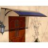 Vchodová stříška Swing PC 160 x 87 cm hnědá / bronz