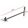 zemni vrtak capo 200 mm rozmery