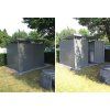 3463832 10 domek na naradi biohort highline h2 stribrna jednokridle dvere