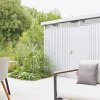 3463838 9 domek na naradi biohort highline h4 stribrna jednokridle dvere