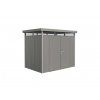 3463880 domek na naradi biohort highline h2 sedy kremen dvoukridle dvere