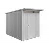 3464306 domek na naradi avantgarde a3 stribrna jednokridle dvere