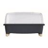 Minipareniste Prosperplast Respana Planter Wood Low Set 78 cm, antracit