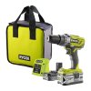 AKU příklepová vrtačka RYOBI R18PD3-242S