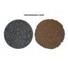 zahradni naslap cracked log gumova dlazdice 6