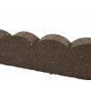 zahradni obrubnik scalloped 120 cm gumovy hnedy vcetne hrebu 6