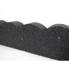 zahradni obrubnik scalloped 120 cm gumovy sedy vcetne hrebu 6