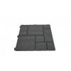 gumova dlazdice stone mosaic antracit
