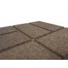 gumova dlazdice brickface 40 x 40 cm hneda 4