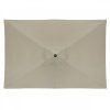 Slunečník s klikou Doppler ACTIVE 200x300 cm, přírodní