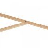 Slunečník s klikou s ULTRA UV ochranou Doppler ALU WOOD 3,5 m, antracit