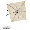 Výkyvný zahradní slunečník s boční tyčí Doppler ACTIVE 350  x 260 cm, přírodní