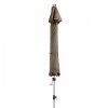 Slunečník s automatickým naklápěním klikou Doppler EXPERT 280 cm, hnědá