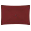Slunečník se středovou nohou Doppler ACTIVE 200 x 120 cm, terakota