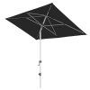 Slunečník s automatickým naklápěním Doppler EXPERT 220 x 140 cm, černá