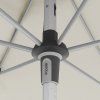 Slunečník s automatickým naklápěním Doppler EXPERT 220 x 140 cm, přírodní