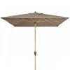 Slunečník s automatickým naklápěním s ULTRA UV ochranou Doppler ALU WOOD 3 x 2 m, hnědá