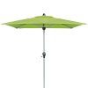Slunečník s automatickým naklápěním klikou Doppler ACTIVE 210x140 cm, zelená