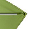 Slunečník s automatickým naklápěním klikou Doppler ACTIVE 210x140 cm, zelená