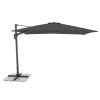 Moderní slunečník s boční nohou Doppler ACTIVE 310  x 210 cm, antracit
