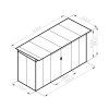 3507407 3 zahradni domek g21 grah 483 340 x 142 cm hnedy